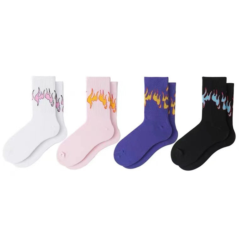 New Flame Socks For Women (Pure Cotton)