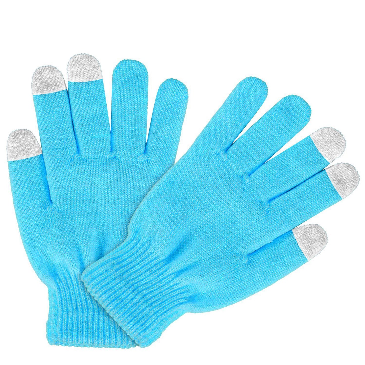 1 Pair Unisex Winter Knit Gloves 3 Color Options (3 Color Options)