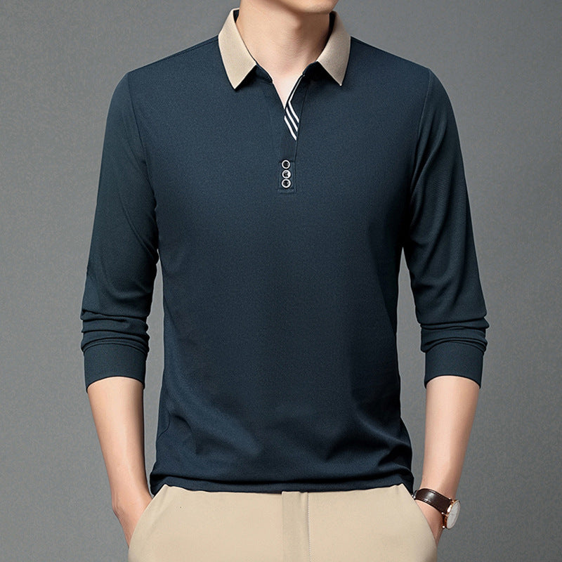 Men's Young And Middle-aged Fashion Casual Long Sleeve Jacket