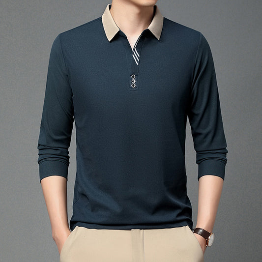 Men's Young And Middle-aged Fashion Casual Long Sleeve Jacket
