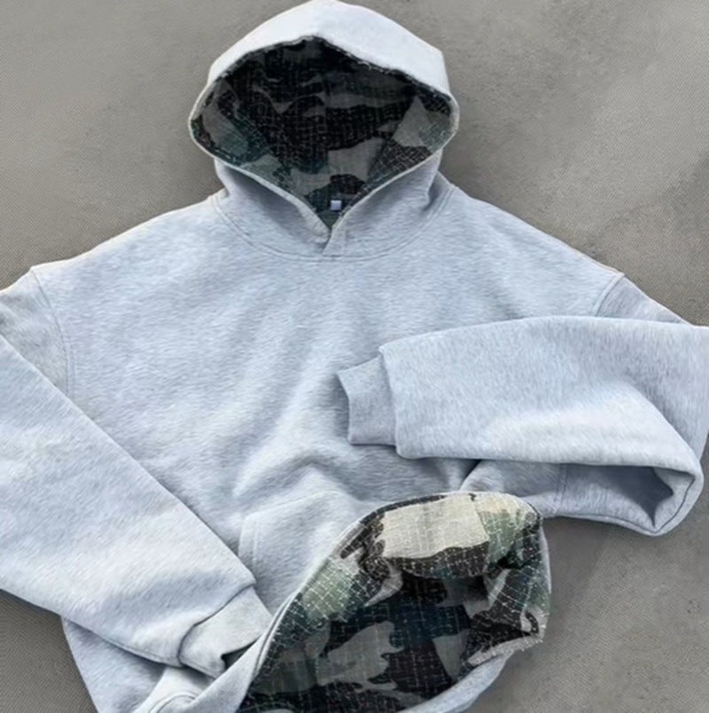 Front And Back Wear Casual Sweatshirt Men